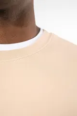 Sudadera ecorresponsable de cuello redondo unisex