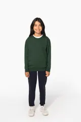 Sudadera cuello redondo infantil