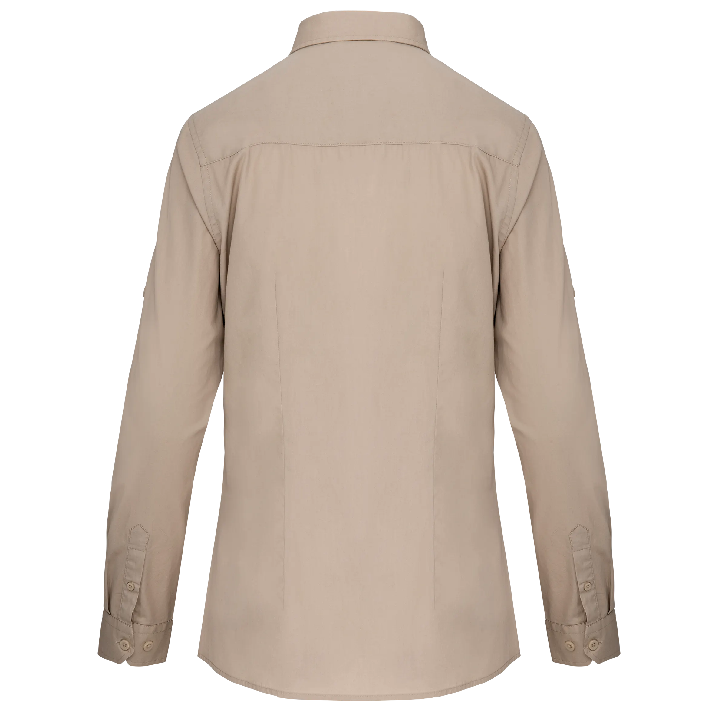 Camisa Safari manga larga mujer