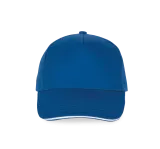 Gorra con sandwich contrastado 5 paneles
