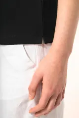 Polo Supima® manga corta mujer