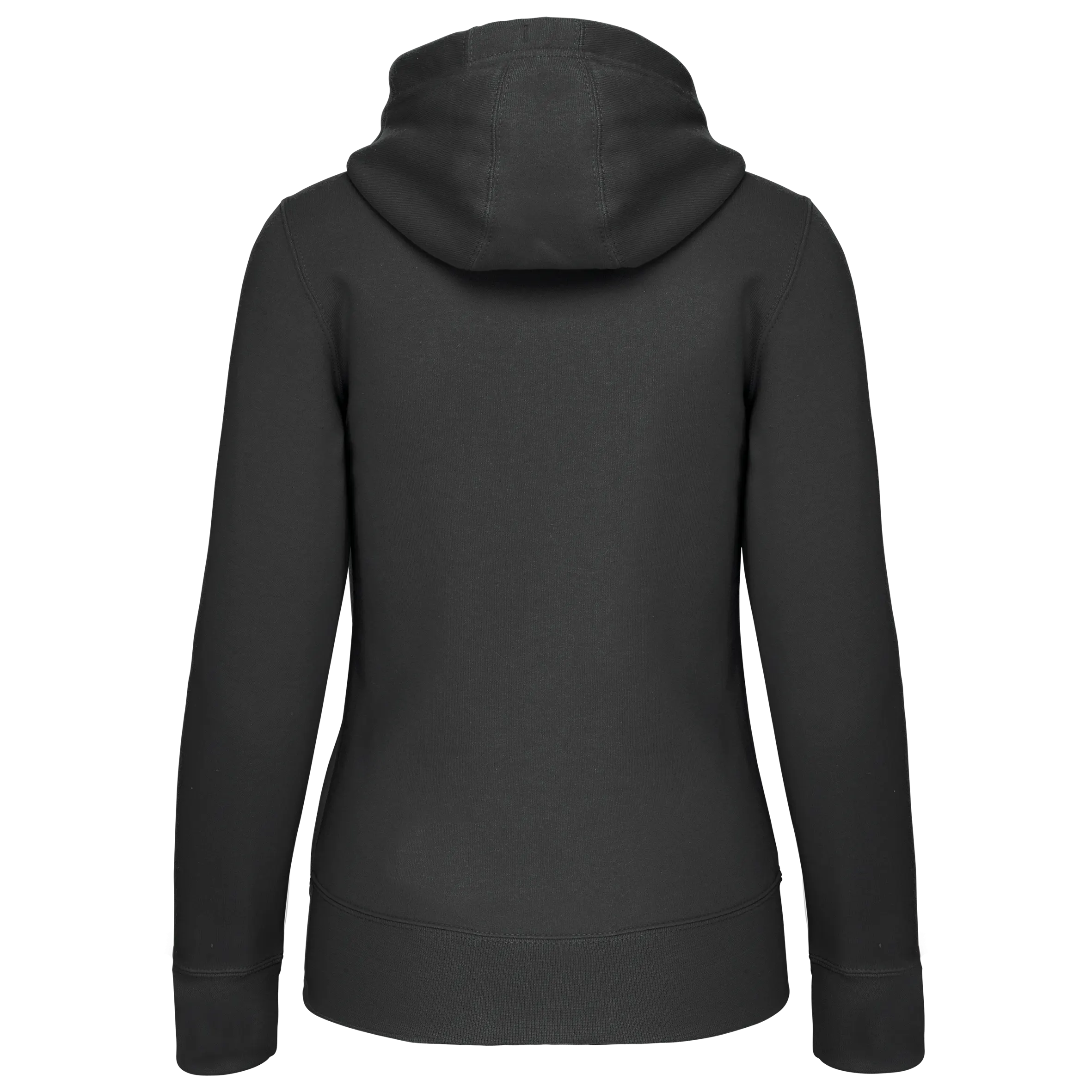 Sudadera con capucha y cremallera de mujer