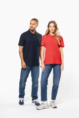 Polo de punto piqué unisex