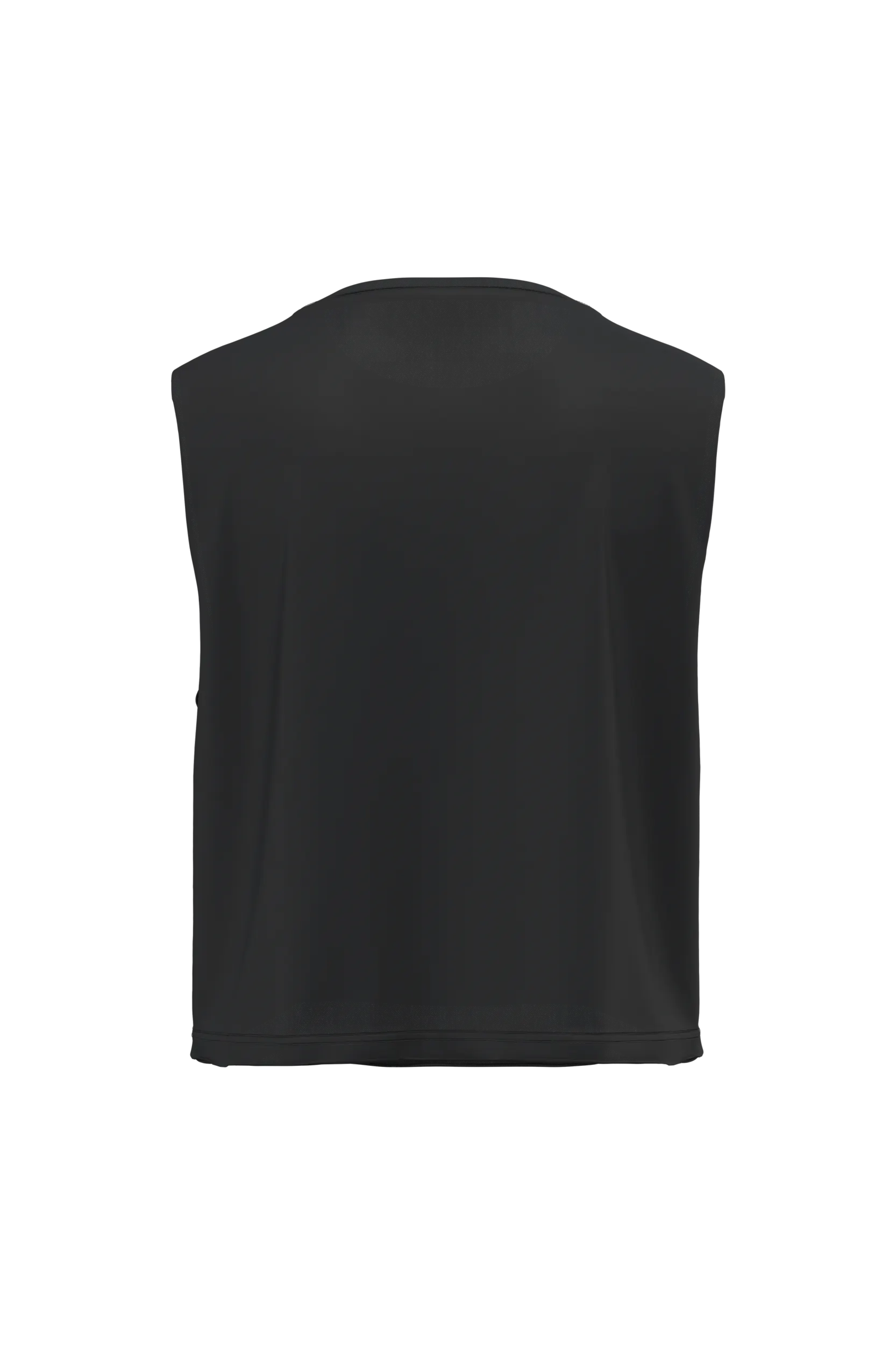 Camiseta corta sin mangas para mujer