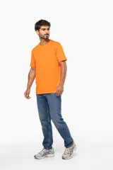 Camiseta de manga corta y cuello redondo unisex