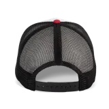 White / Light Scarlet Red / Black
