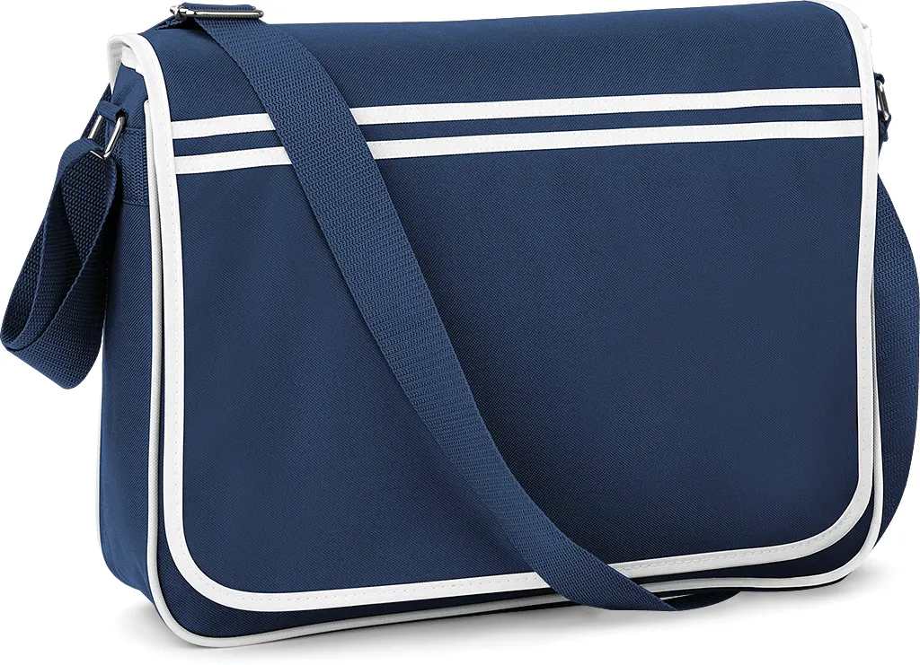 Bolsa retro estilo mensajero