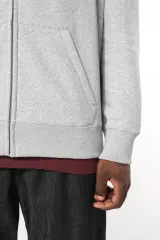 Sudadera capucha y cremallera