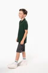 Polo manga corta infantil