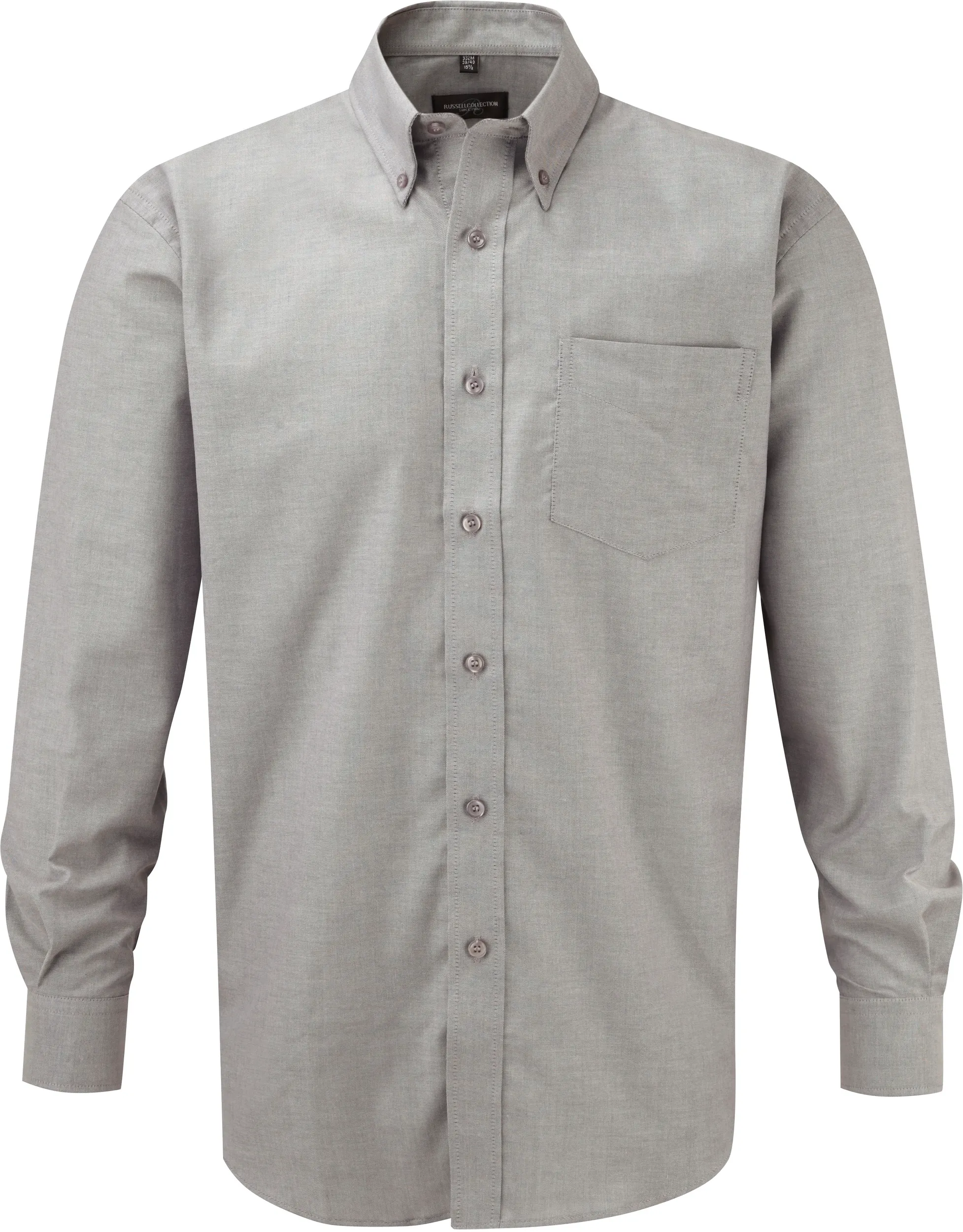 Camisa Oxford manga larga hombre