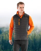 Chaleco Softshell Black Compass acolchado reciclado