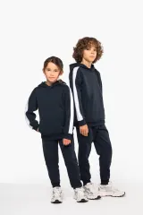 Sudadera de equipo bicolor con capucha infantil