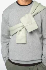 Sudadera ecorresponsable de cuello redondo unisex