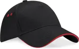Gorra Ultimate - 5 paneles con sándwich contrastado