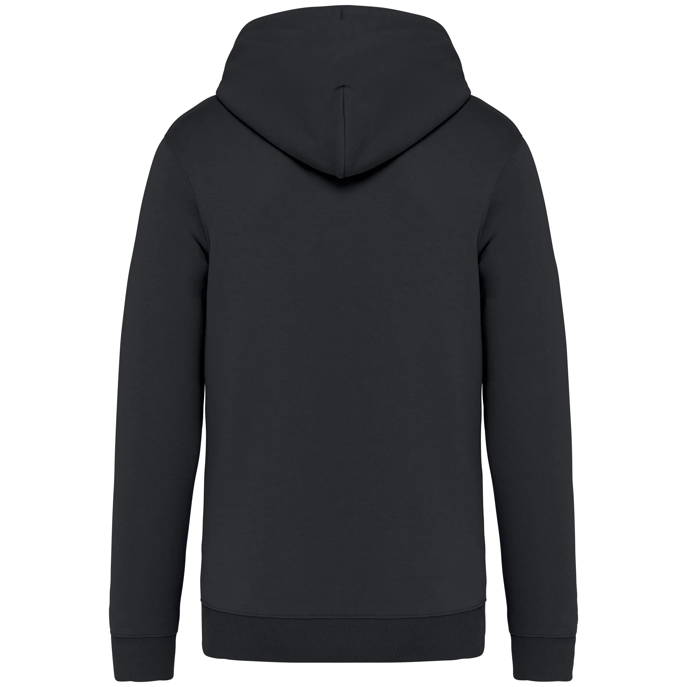 Sudadera ecorresponsable con cremallera y capucha unisex
