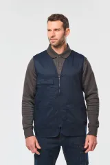 Chaleco polialgodón multibolsillos - Unisex