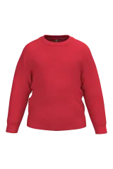 Sudadera reciclada cuello redondo infantil