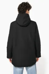 Parka con capucha reciclada unisex
