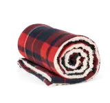 Red / Navy checked