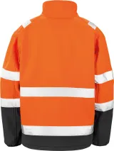 Fluorescent Orange / Black