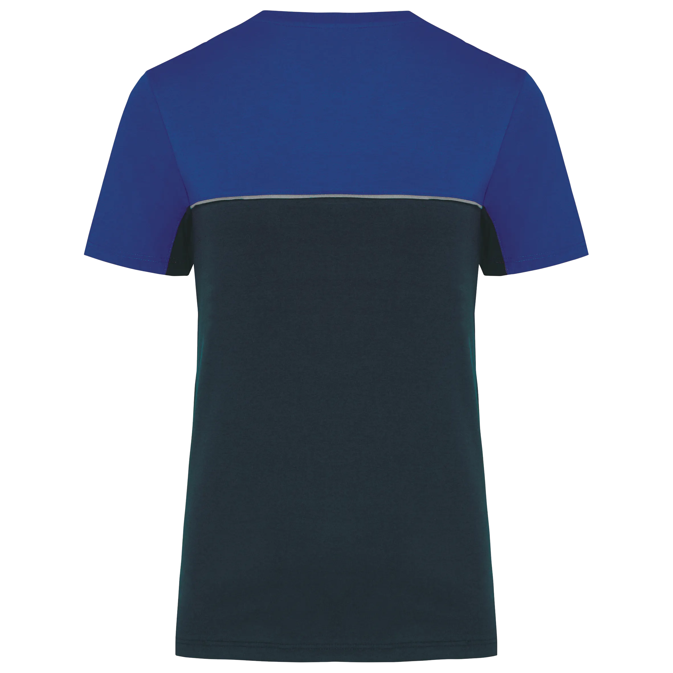 Camiseta bicolor ecorresponsable manga corta - Unisex