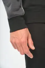 Sudadera 1/4 cremallera ecorresponsable– Unisex