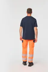 Pantalón de seguridad reciclado multibolsillos unisex