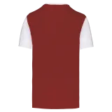 Garnet / White