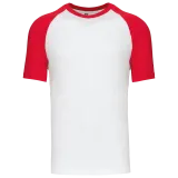 Baseball - camiseta bicolor manga corta hombre
