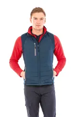 Chaleco Softshell Black Compass acolchado reciclado