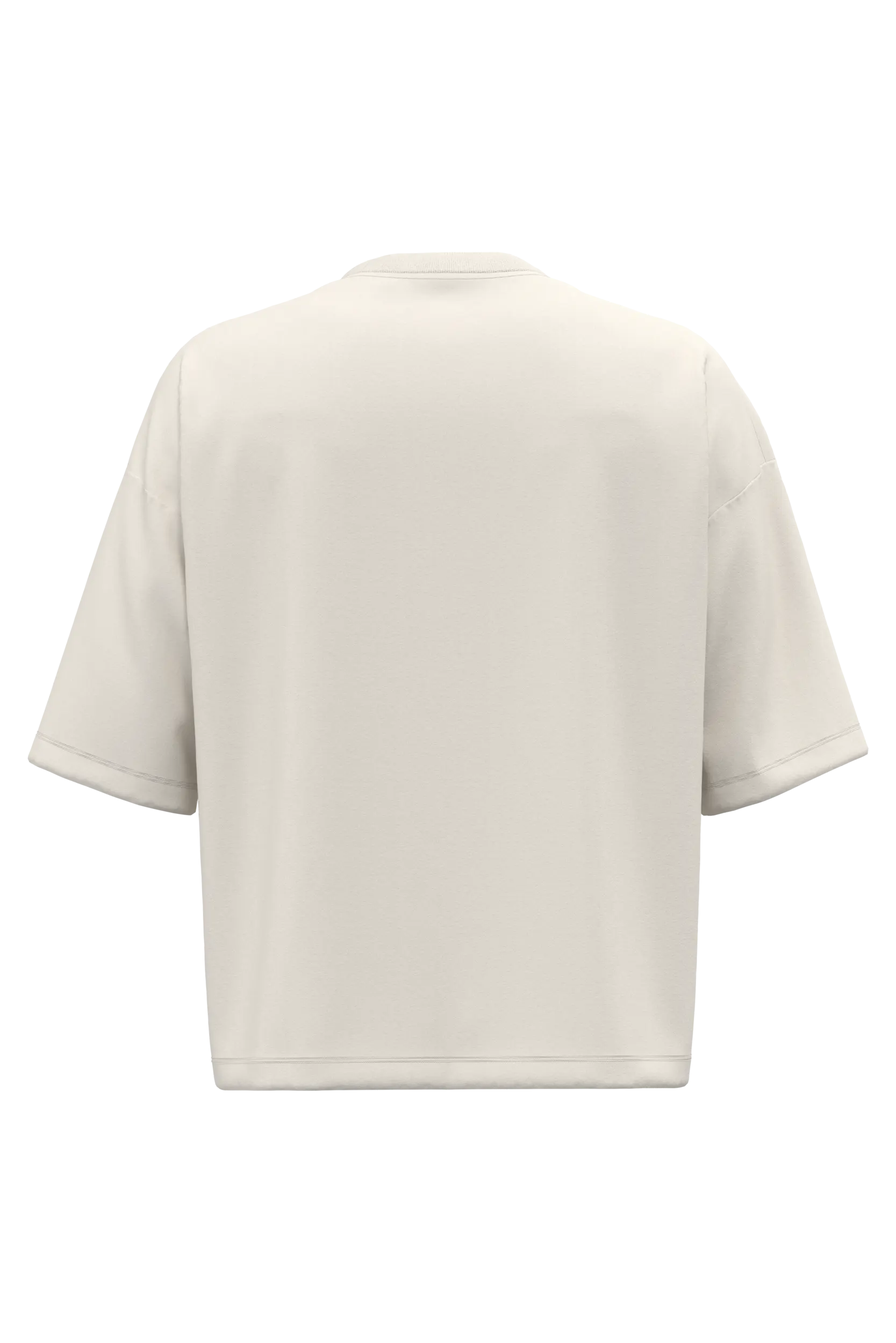 Camiseta sostenible de corte boxy con hombros caídos hombre