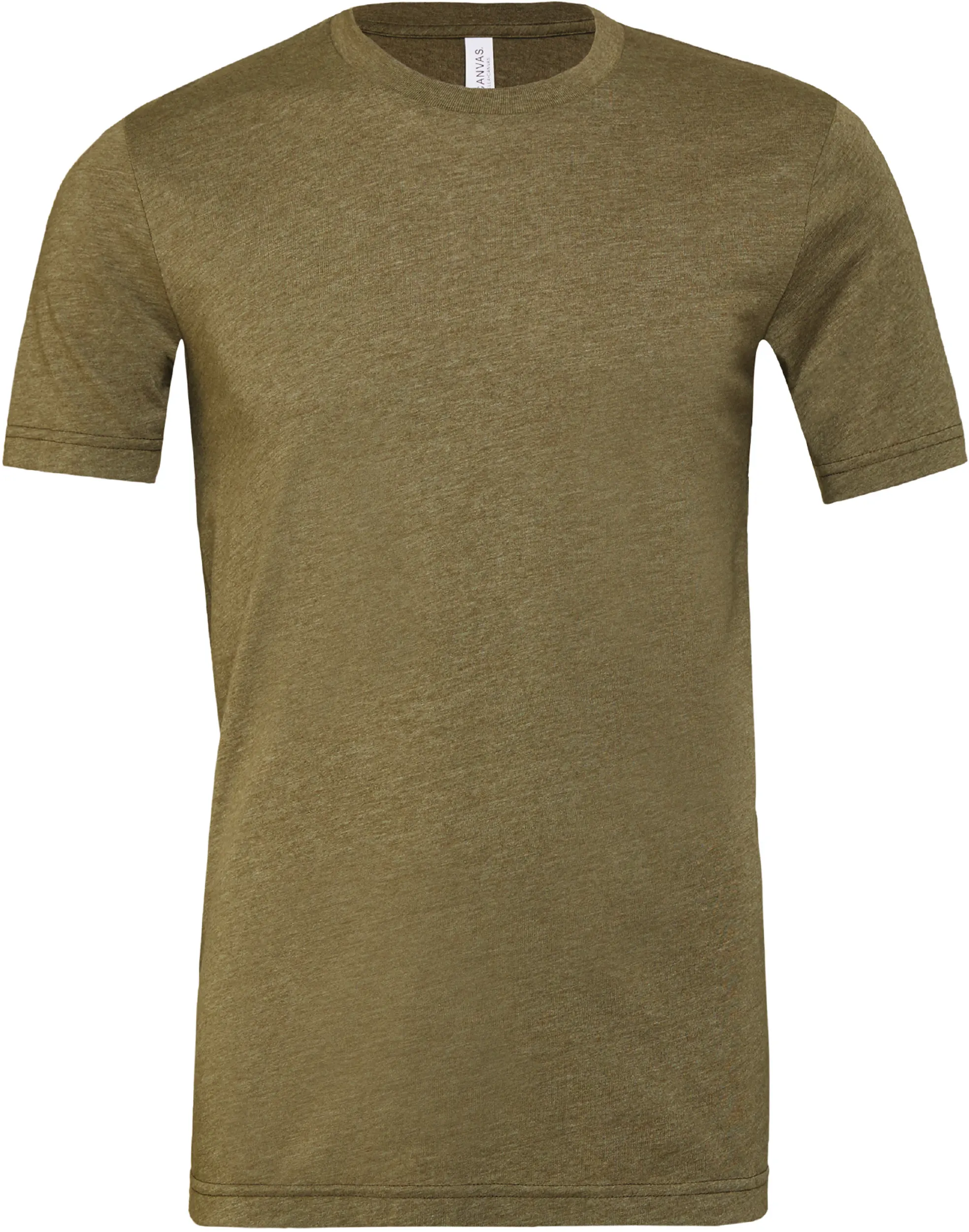Camiseta cuello redondo hombre Heather