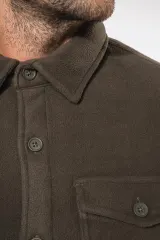 Sobrecamisa polar con forro de sherpa