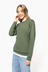 Sudadera cuello redondo