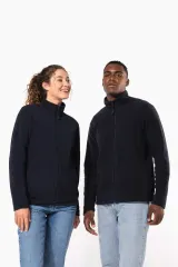 Chaqueta micropolar con cremallera unisex