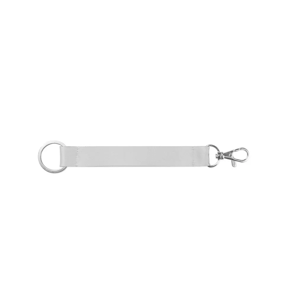 CRAWLEY. SET Lanyard SUBLIMACIÓN Corto II DUO (20 mm) con anilla Ø 32 mm y mosquetón de gatillo de 20 mm