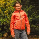 Chaqueta Softshell capucha niños