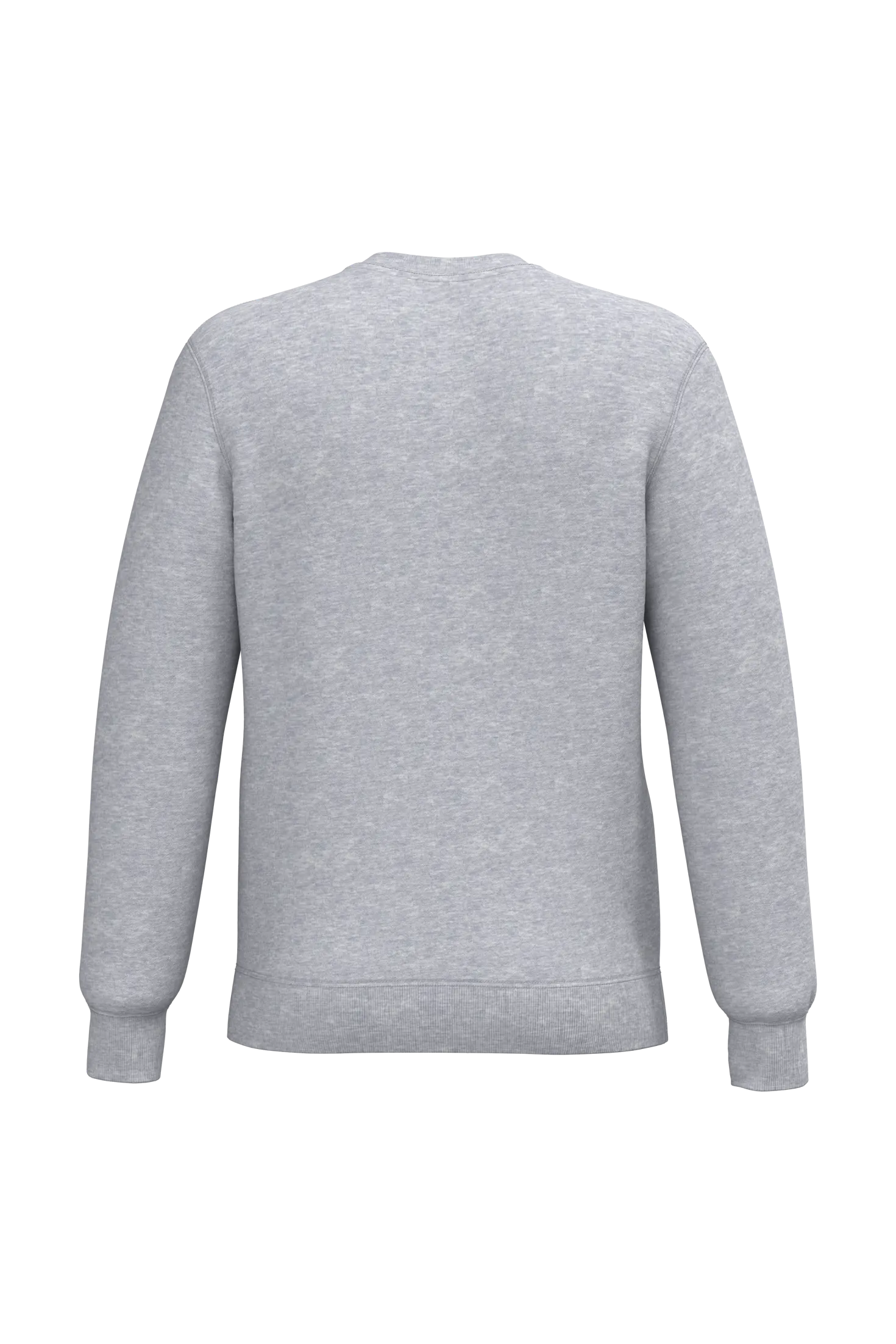 Sudadera cuello redondo reciclada unisex