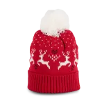 Gorro de Navidad con diseño de renos