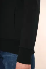 Chaqueta con cremallera y capucha mujer