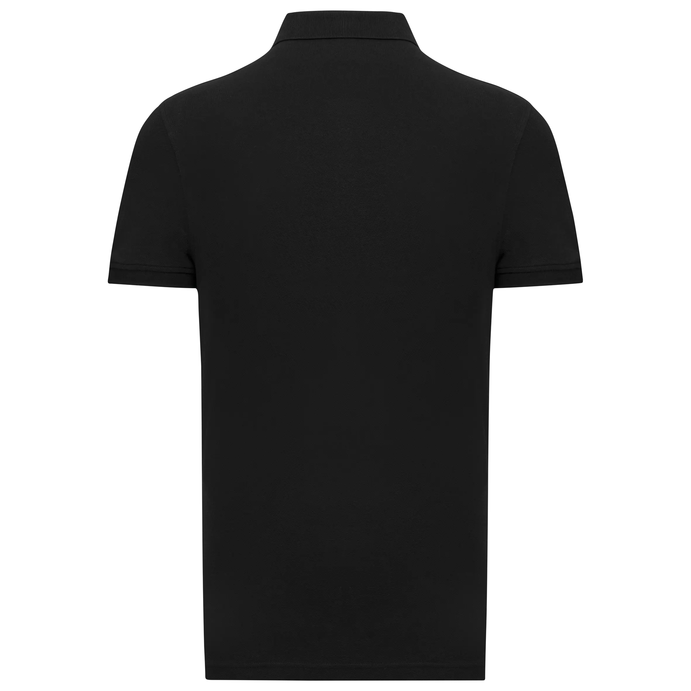 Polo de punto piqué manga corta hombre