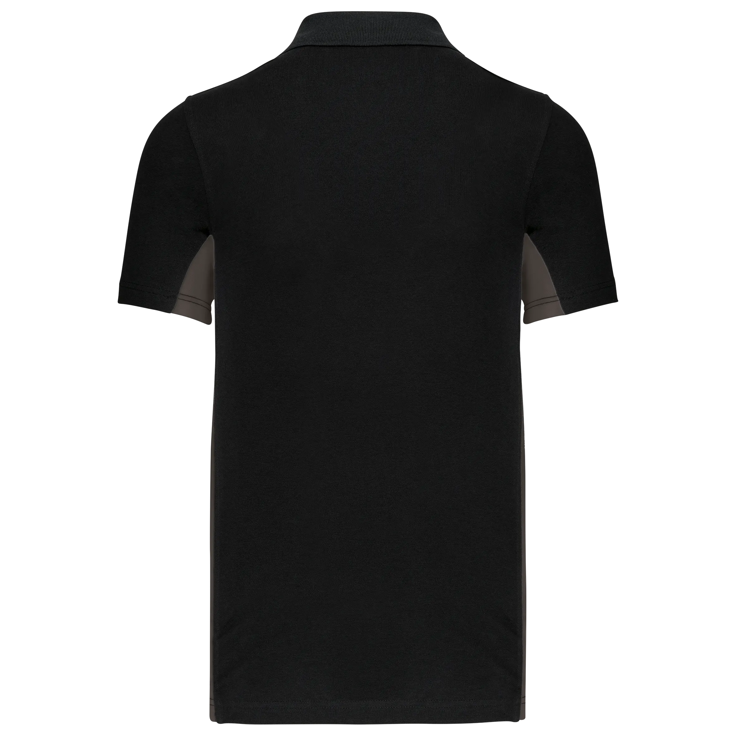 Polo de punto piqué manga corta bicolor hombre