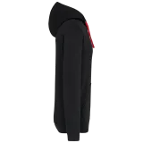 Sudadera capucha contrastada hombre