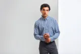 Camisa Vichy con cuadros grandes