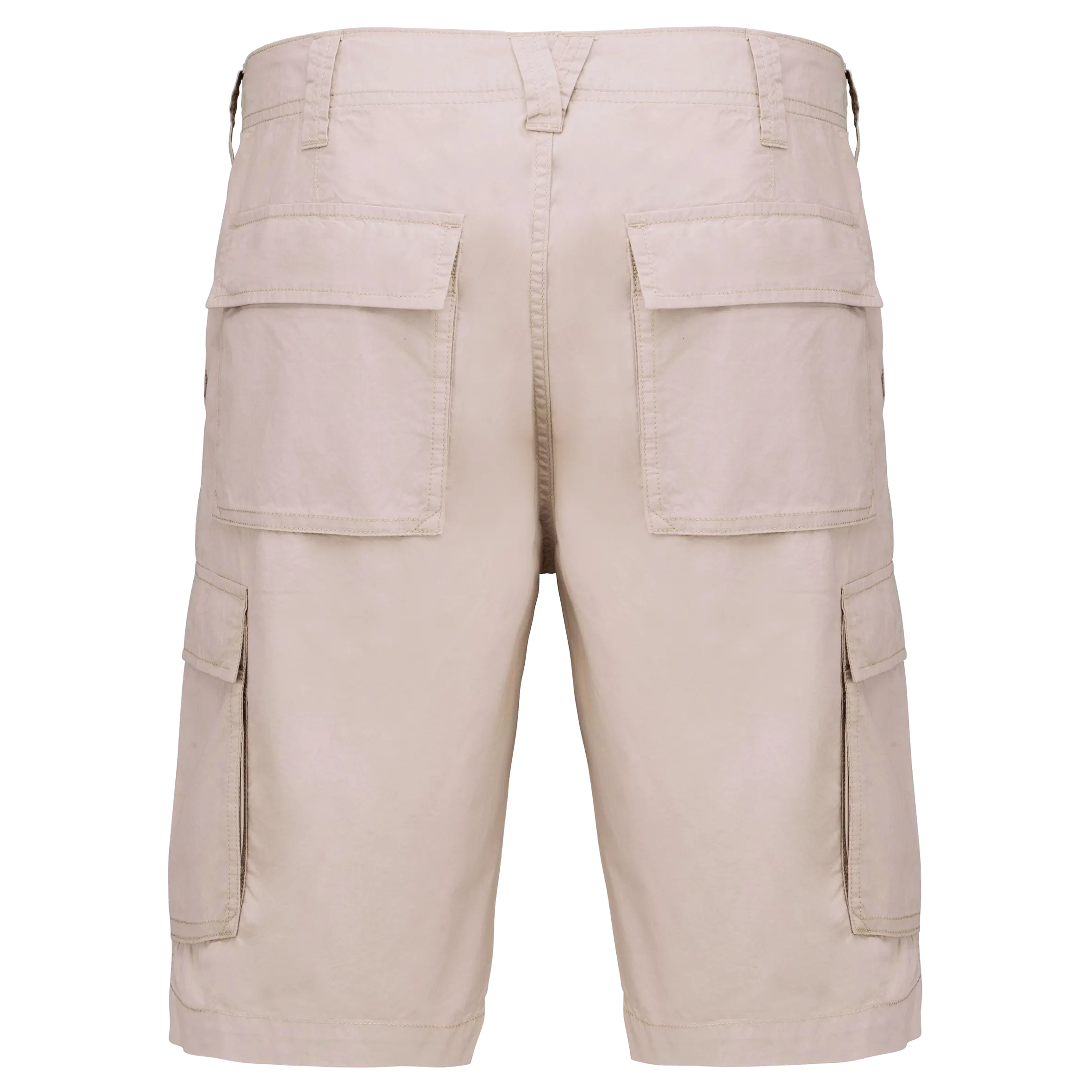 Bermuda ligera multibolsillos para hombre