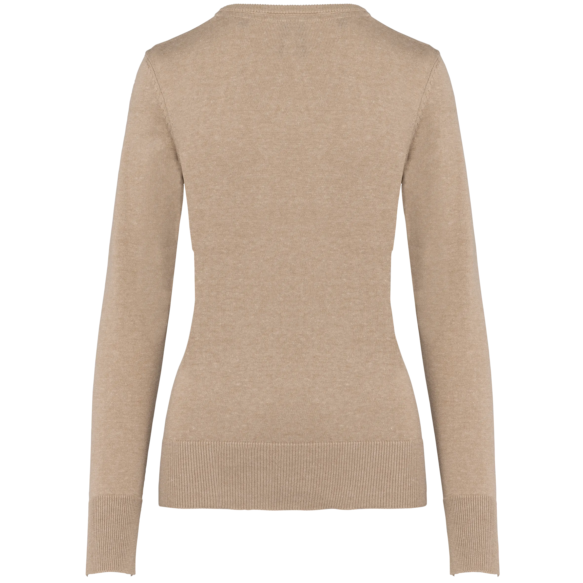 Jersey cuello de pico mujer