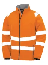 Chaqueta de seguridad softshell reciclada