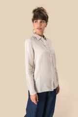 Camisa de lino mujer
