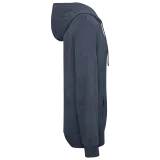 Sudadera ecorresponsable de rizo con capucha y cremallera hombre