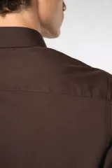 Camisa popelina de polialgodón de fácil cuidado hombre